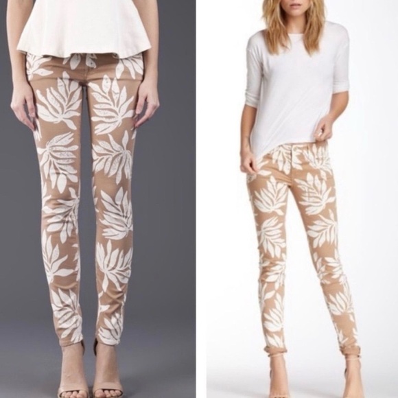 Mother The Looker Pants in Tropical Getaway - Picture 1 of 5